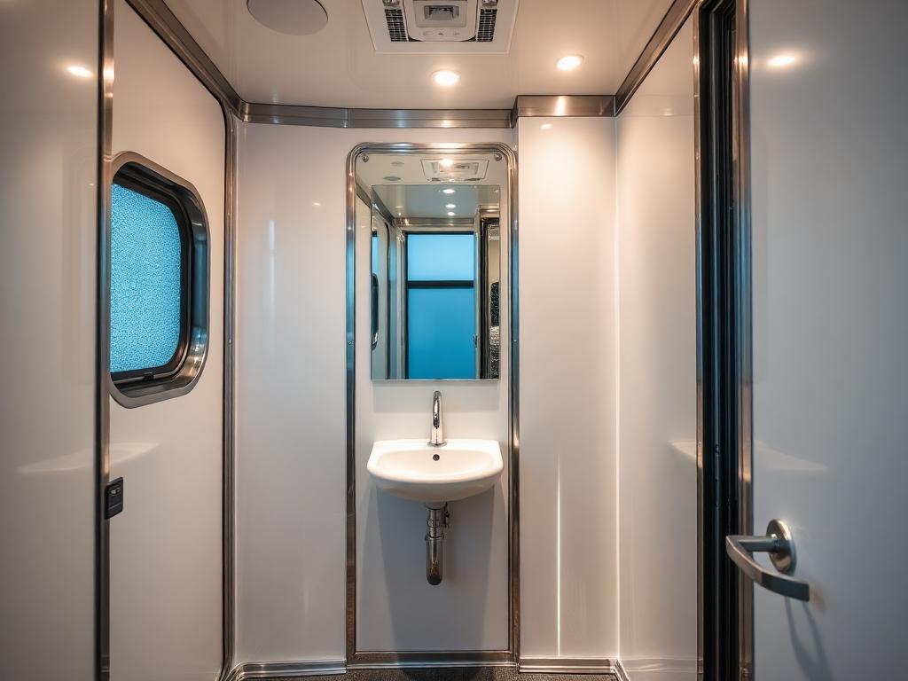 Luxury Restroom Trailers in Johnston, IA